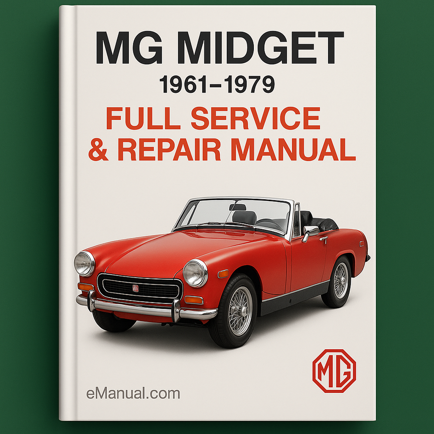 MG MIDGET Full Service & Repair Manual 1961-1979