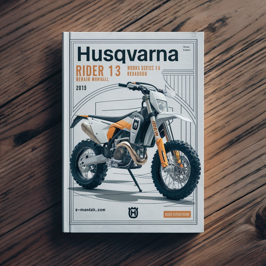 Husqvarna Rider 11 Rider 13 Rider 11 Bio Rider 13 Bio Rider 16 Workshop Service Repair Manual