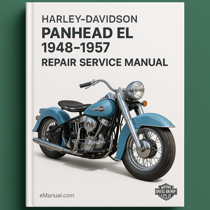 Harley Davidson Panhead EL 1948-1957 Repair Service Manual