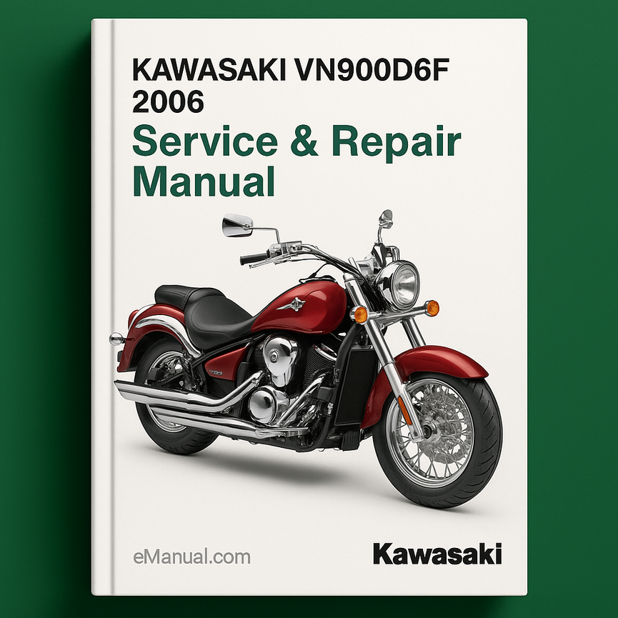 KAWASAKI VN900D6F 2006 Service Repair Manual