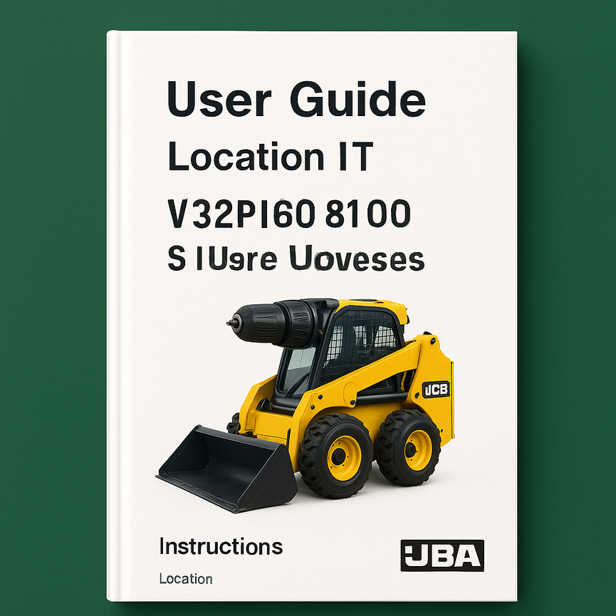 JCB ROBOT 190HF WHEELED SKID Steer LoaderS SN 1134000-1134999 Service Repair Manual