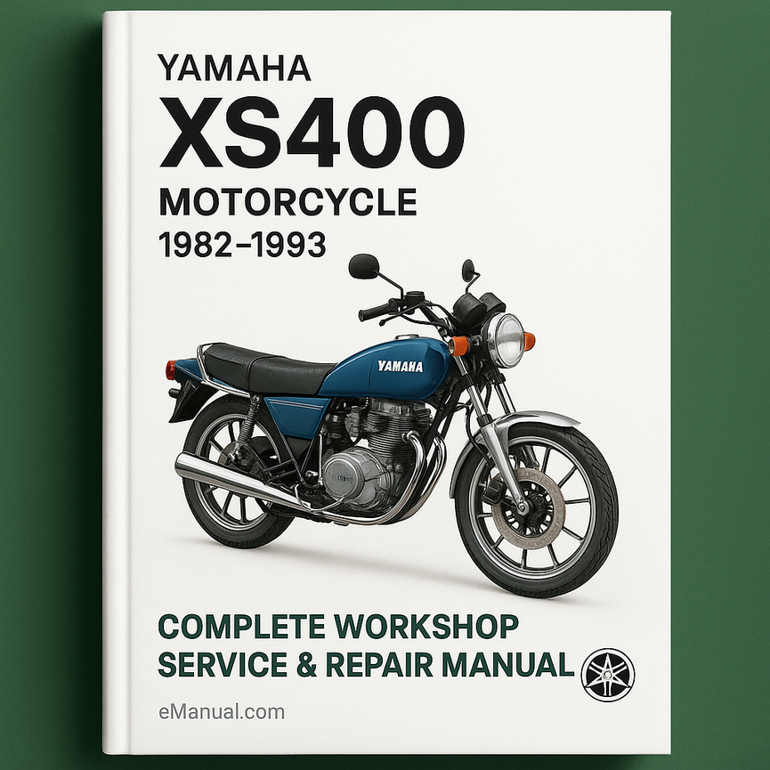 Yamaha XS400 Motorcycle Complete Workshop Service Repair Manual 1982 1983 1984 1985 1986 1987 1988 1989 1990 1991 1992 1993