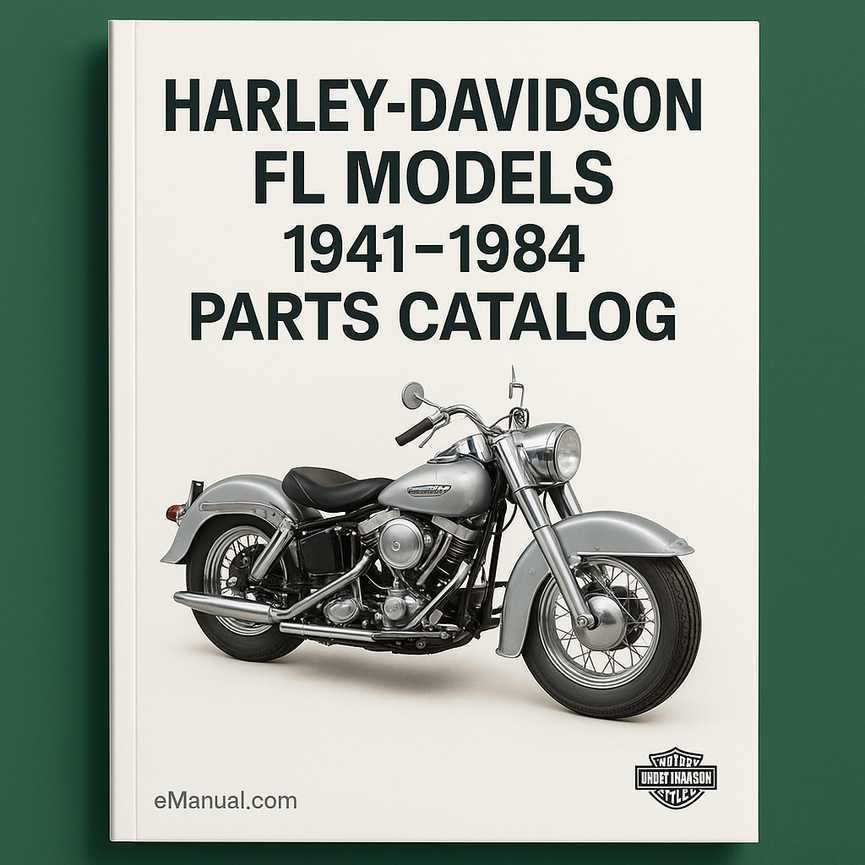 Harley-Davidson FL Models Parts Catalog 1941-1984