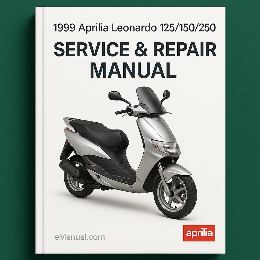 1999 Aprilia Leonardo 125/150 /250 Service Repair Manual