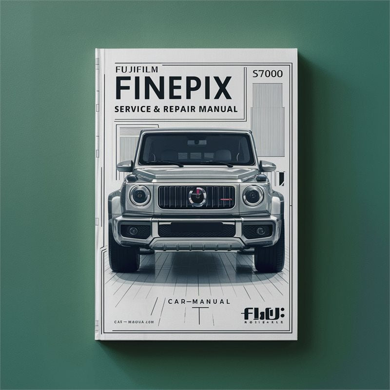 Fujifilm Finepix S7000 Service Repair Workshop Manual PDF