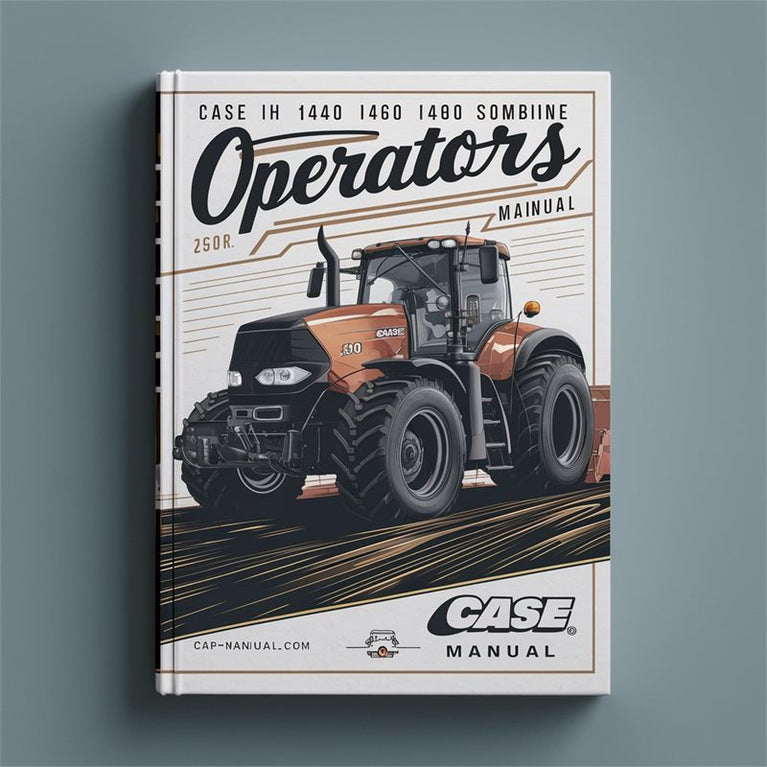 Case IH 1440 1460 1480 Sombine Operators Operator's Manual PDF