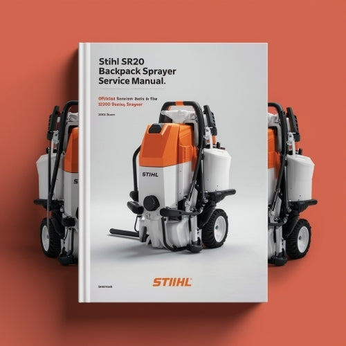 Stihl SR200 backpack sprayer Service Manual