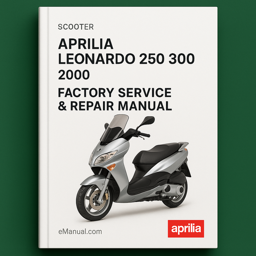 Aprilia Leonardo 250 300 2000 Factory Service Repair Manual