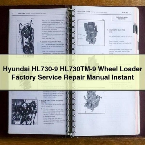 Hyundai HL730-9 HL730TM-9 Wheel Loader Factory Service Repair Manual PDF