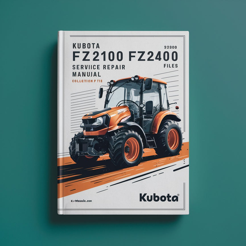 KUBOTA FZ2100 FZ2400 Service Manual - Collection of 3 files