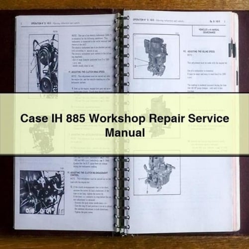 Case IH 885 Workshop Repair Service Manual