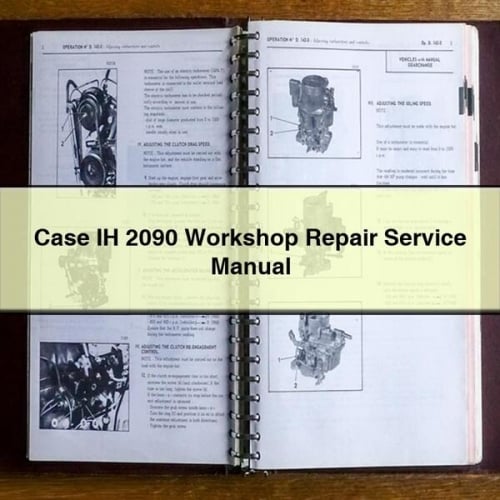 Case IH 2090 Workshop Repair Service Manual