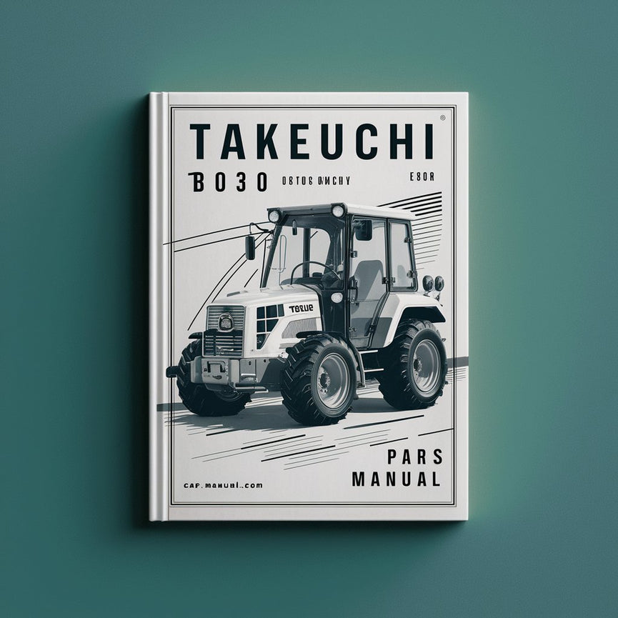 Takeuchi TB030 parts Manual