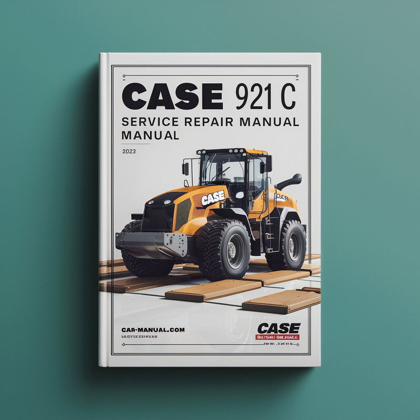 Case 921 C Loader Service Manual