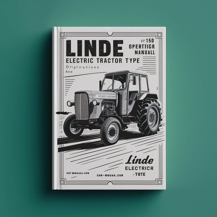 Linde Electric Tractor Type 131: P50 Operating Instructions (User Manual)