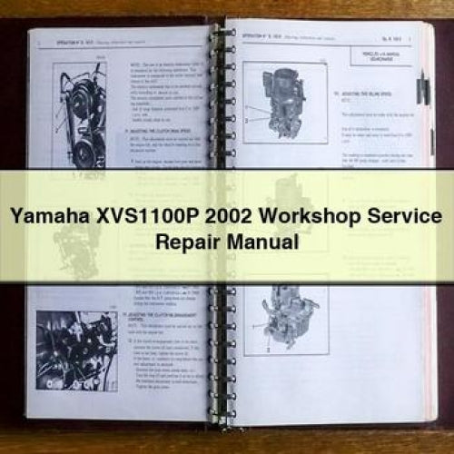 Yamaha XVS1100P 2002 Workshop Service Repair Manual