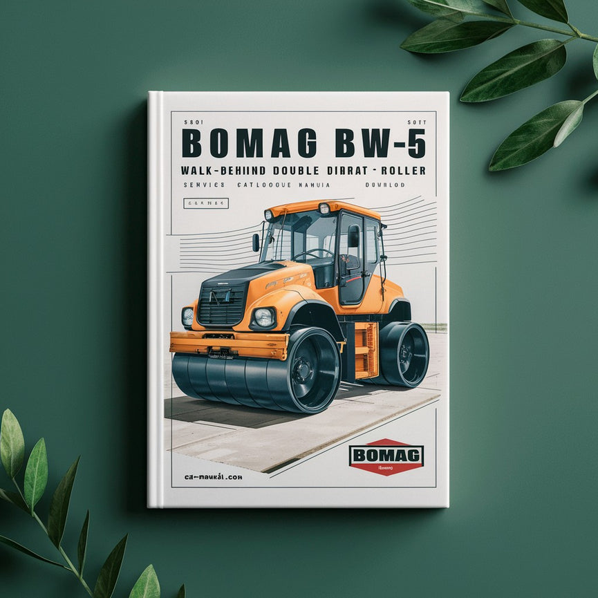 Bomag BW65 S-2 Walk-behind double drum vibrat roller Service Parts Catalogue Manual SN101100021001-101100022271 PDF