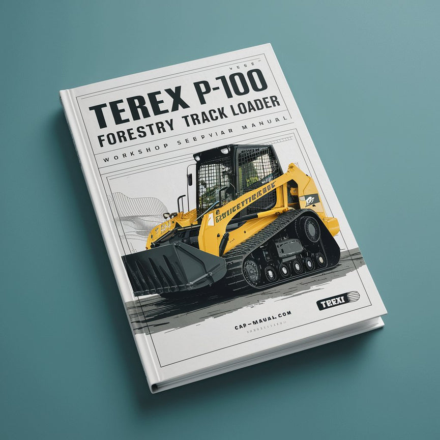 Terex PT-100 Forestry Track Loader Workshop Service Manual