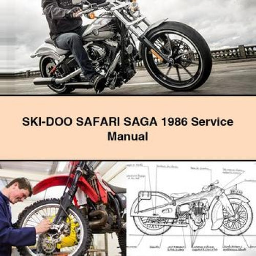 SKI-DOO SAFARI SAGA 1986 Service Manual