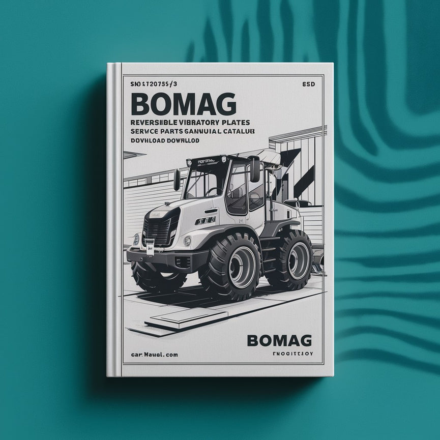 Bomag BPR25/40 Reversible VIBRATORY PLATES Service Parts Catalogue Manual SN101730102001-101730102350 PDF