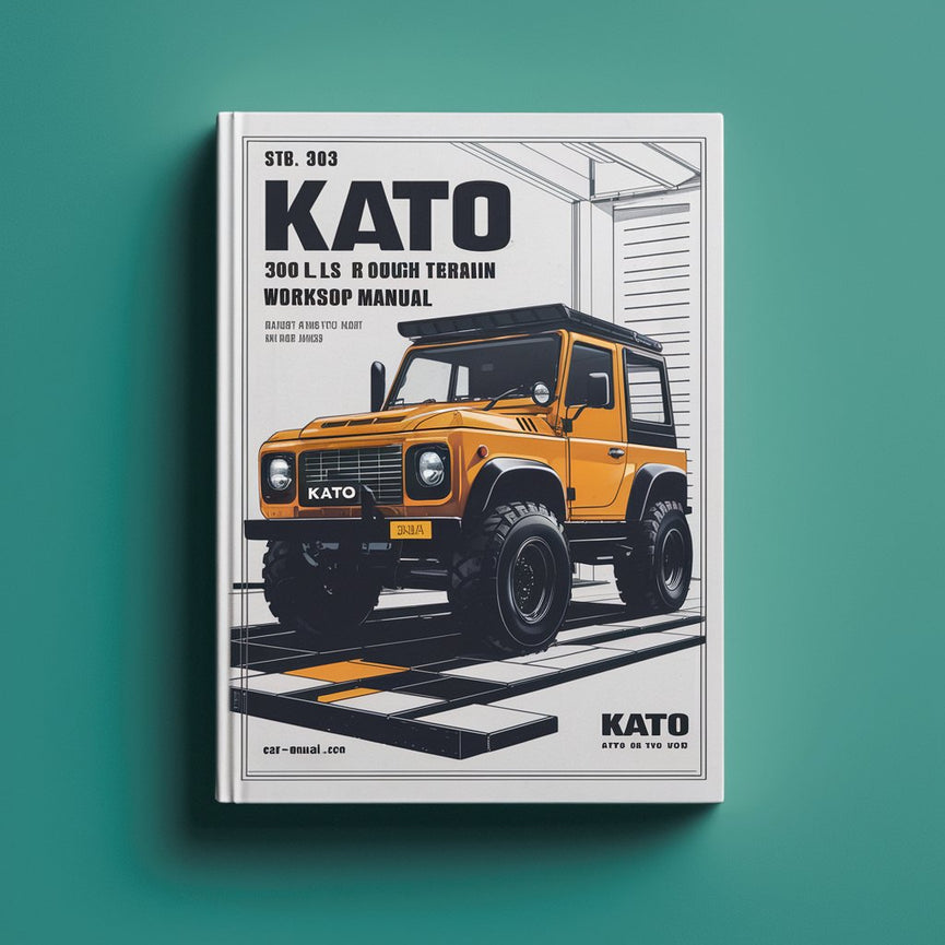 KATO SR 300L LS 700L LS ROUGH TERRAIN CRANE Workshop Manual