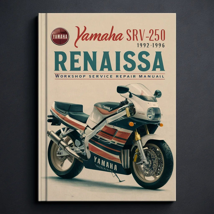 Yamaha SRV250 Renaissa 1992-1996 Workshop Service Manual