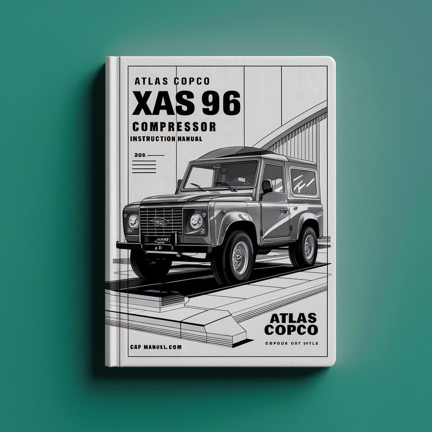 Atlas Copco XAS96 Dd compressor instruction Manual