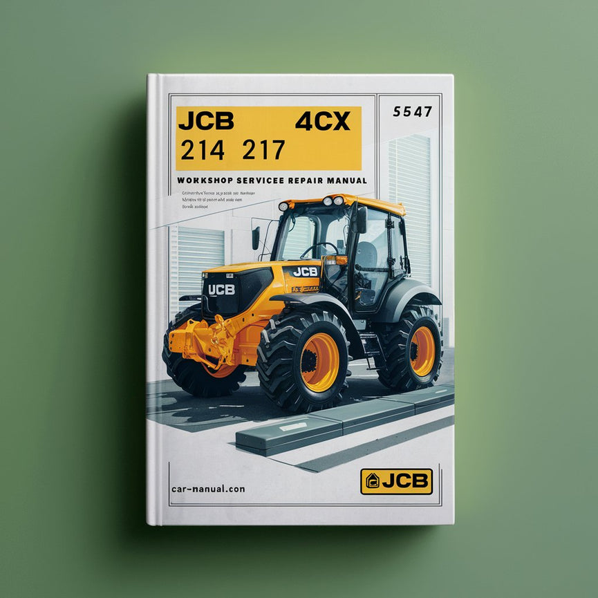 JCB 3CX 4CX 214 215 217 & Variants Workshop Service Manual
