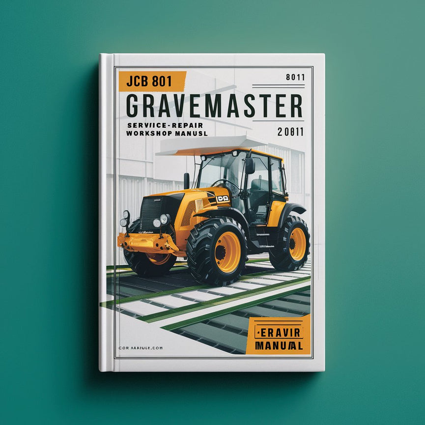 JCB 801 Gravemaster Service Repair Workshop Manual