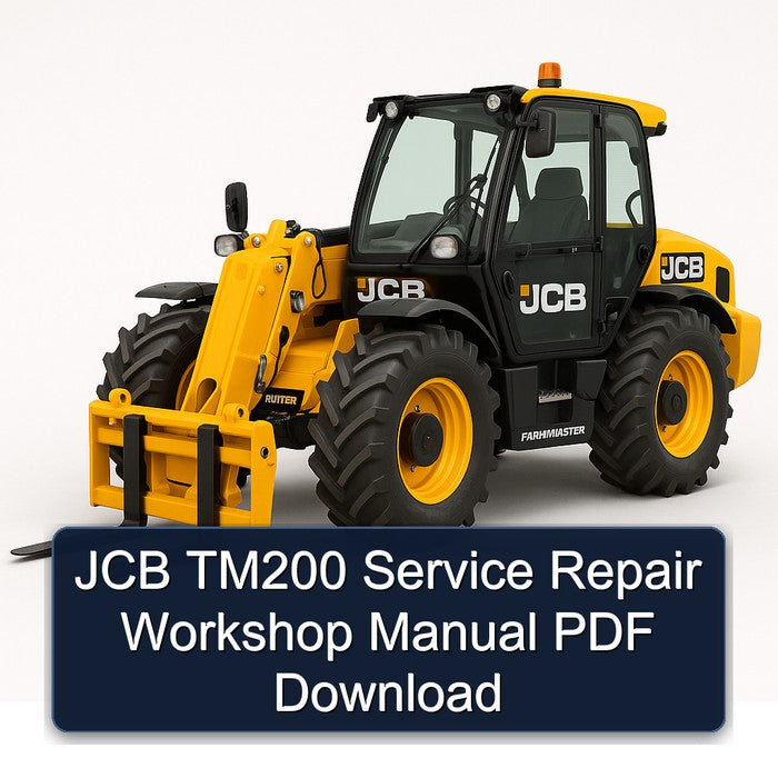 JCB TM200 Service Repair Workshop Manual PDF