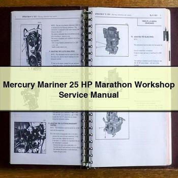 Mercury Mariner 25 HP Marathon Workshop Service Manual
