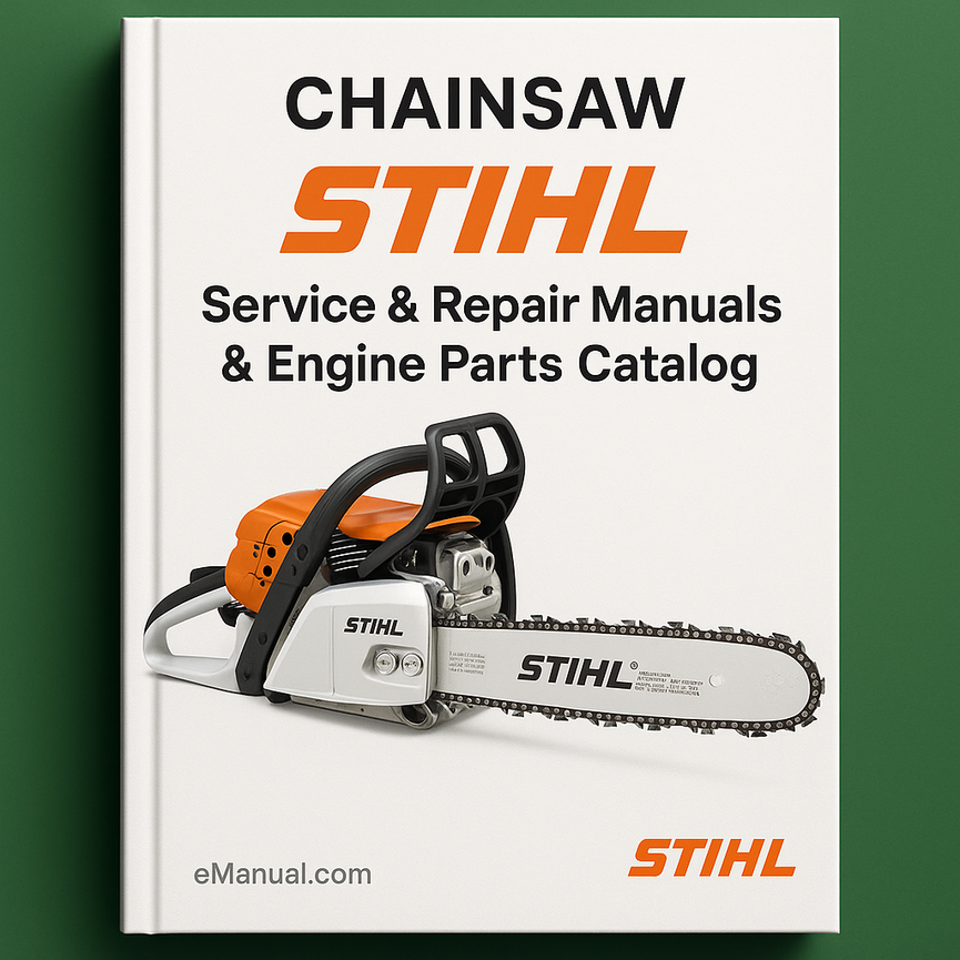 STIHL KETTENSÄGE Service-Reparaturhandbücher und Motorteilekatalog PDF-Download