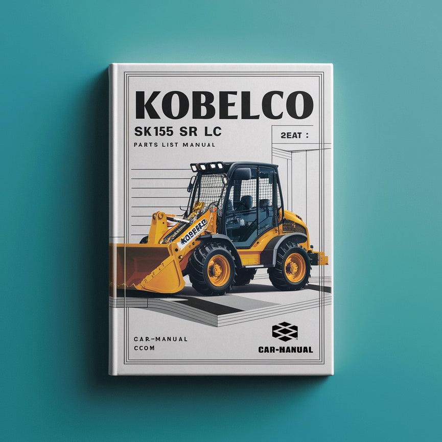 Kobelco SK135 SR LC Mini Exavator Parts List Manual
