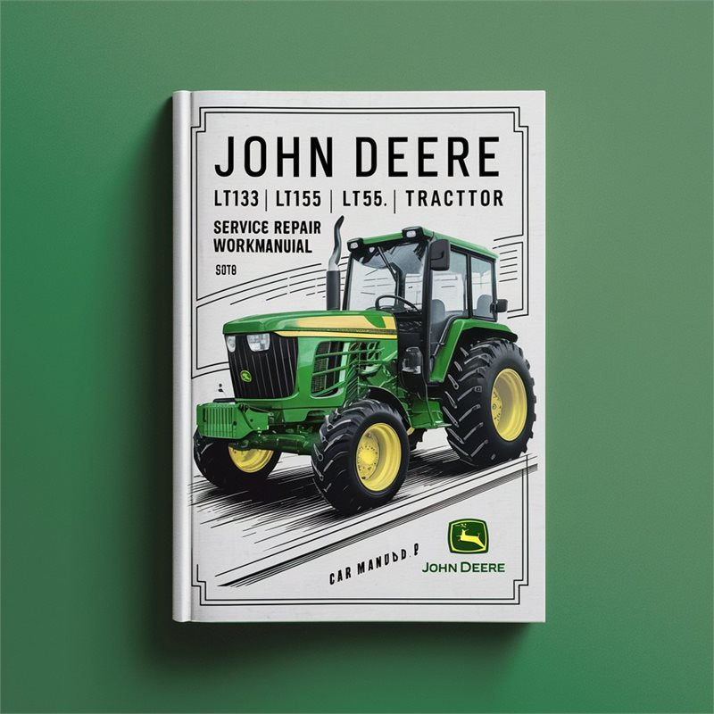 John Deere LT133 LT155 LT166 Lawn Garden Tractor Service Repair Workshop Manual PDF