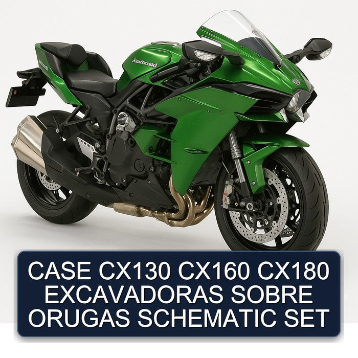 Case CX130 CX160 CX180 Excavadoras Sobre Orugas SET Electrical Wiring Diagrams PDF