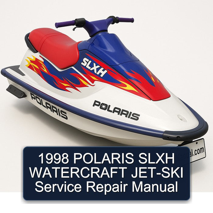 1998 Polaris Slxh Watercraft JET-SKI Service Repair Workshop Manual