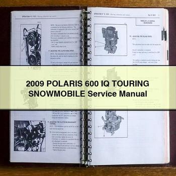2009 POLARIS 600 IQ TOURING Snowmobile Service Repair Manual
