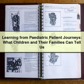 Learning from Paediatric Patient Journeys: What Children and Their Families Can Tell Us