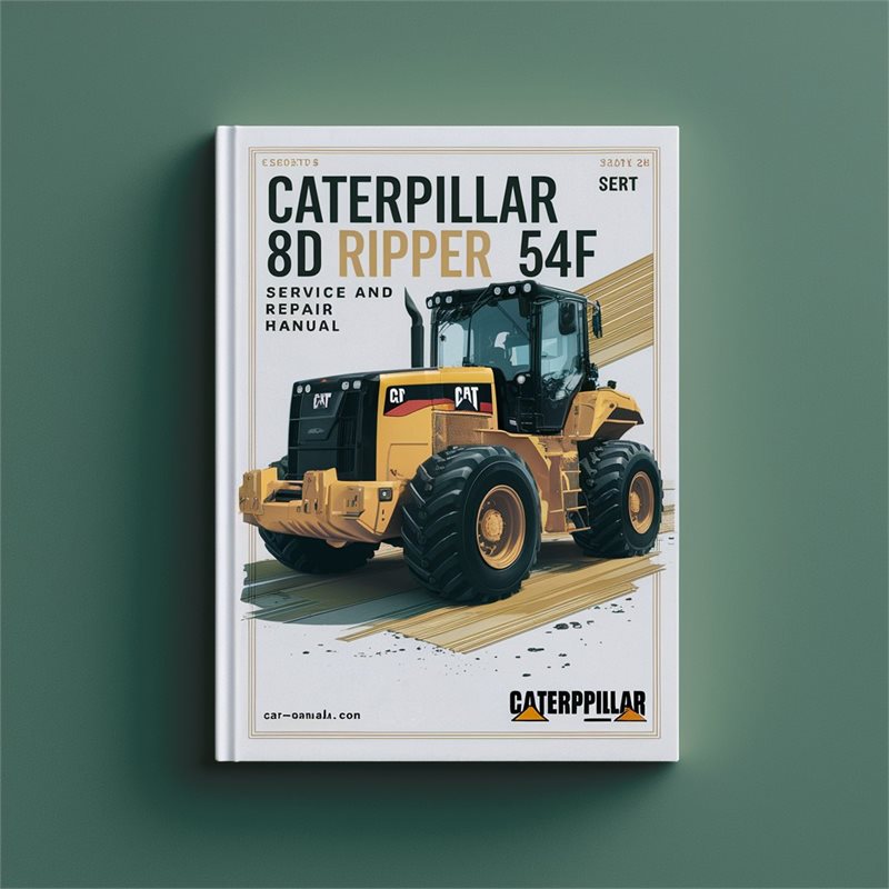 Caterpillar 8D Ripper 54F Service Repair Workshop Manual PDF