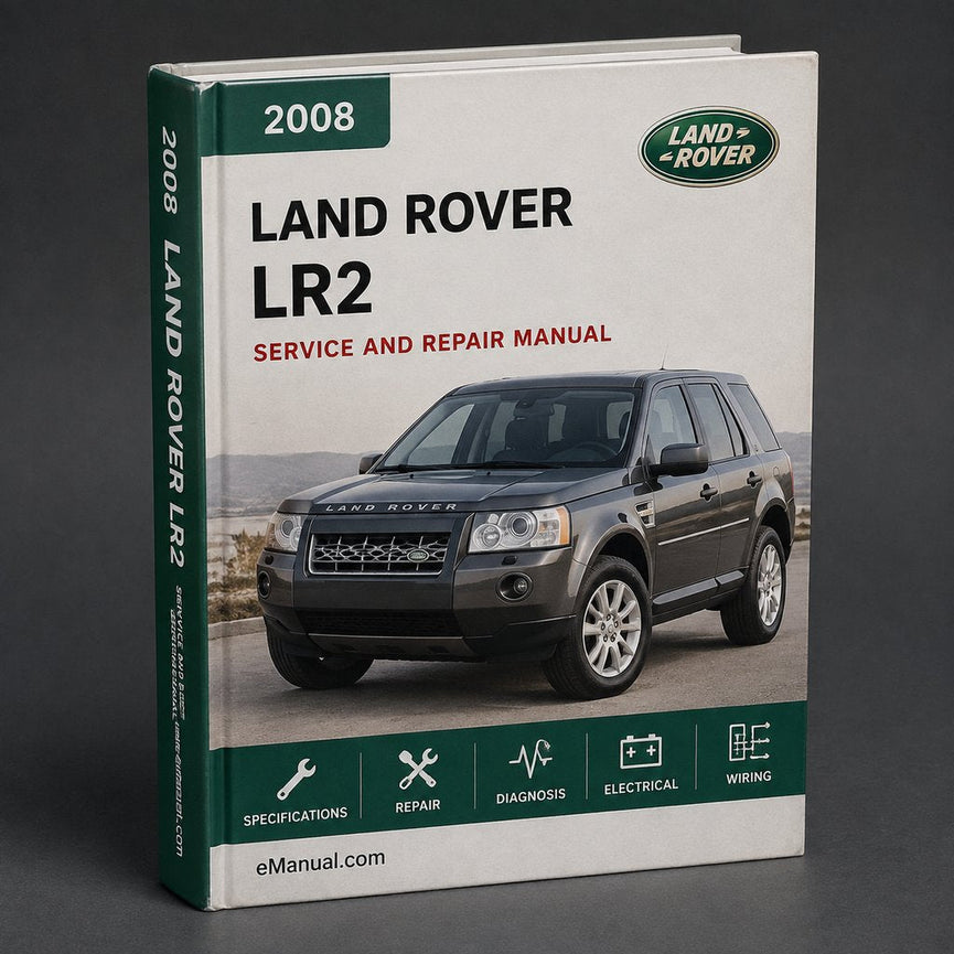 Land Rover LR2 2008 Service Repair Workshop Manual Pdf