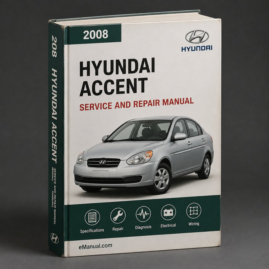Hyundai Accent Service Repair Manual 2008-2010