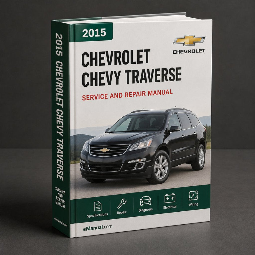 Chevrolet Chevy Traverse Complete Workshop Service Repair Manual 2015