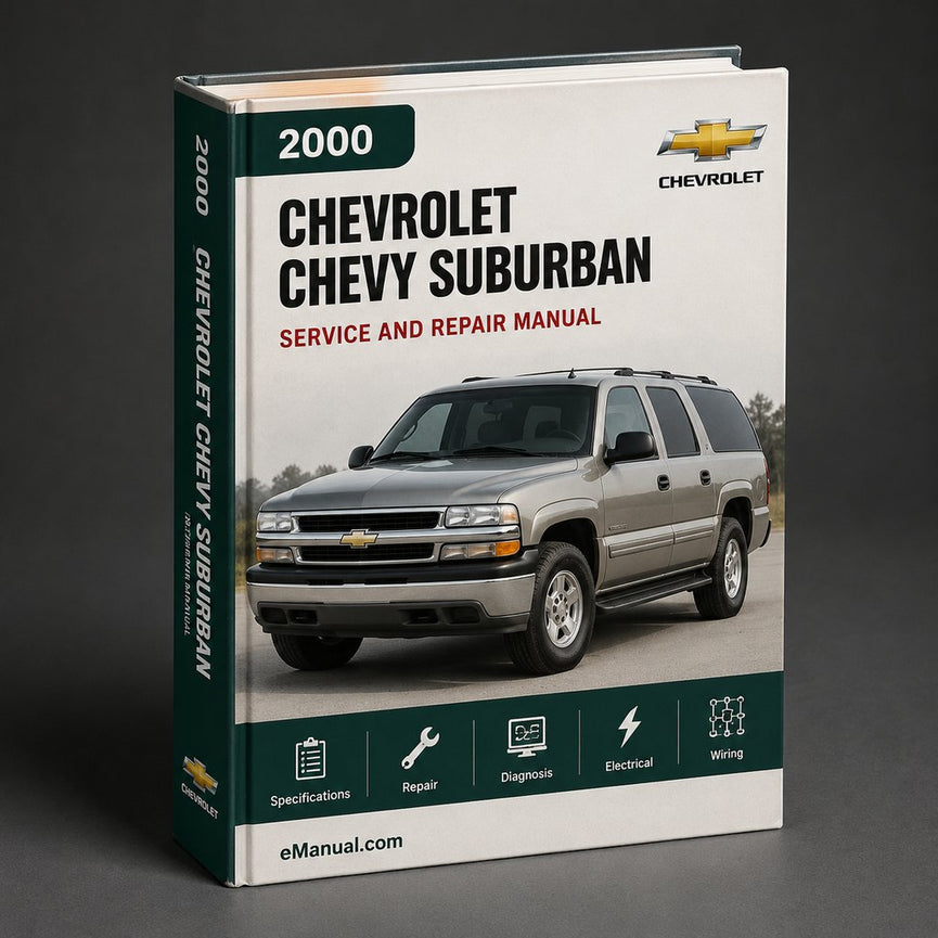 Chevrolet Chevy Suburban Complete Workshop Service Repair Manual 2000 2001 2002 2003 2004 2005 2006