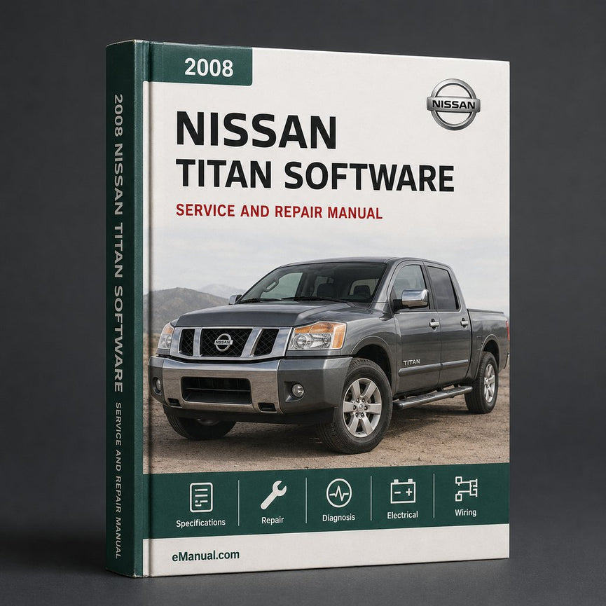 2008 Nissan Titan Service & Repair Manual Software