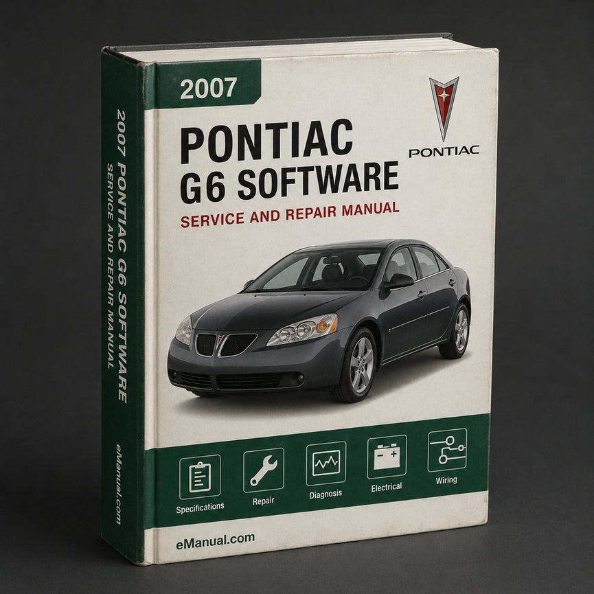 2007 Pontiac G6 Service & Repair Manual Software