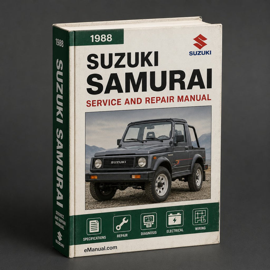1988 Suzuki Samurai Service Manual