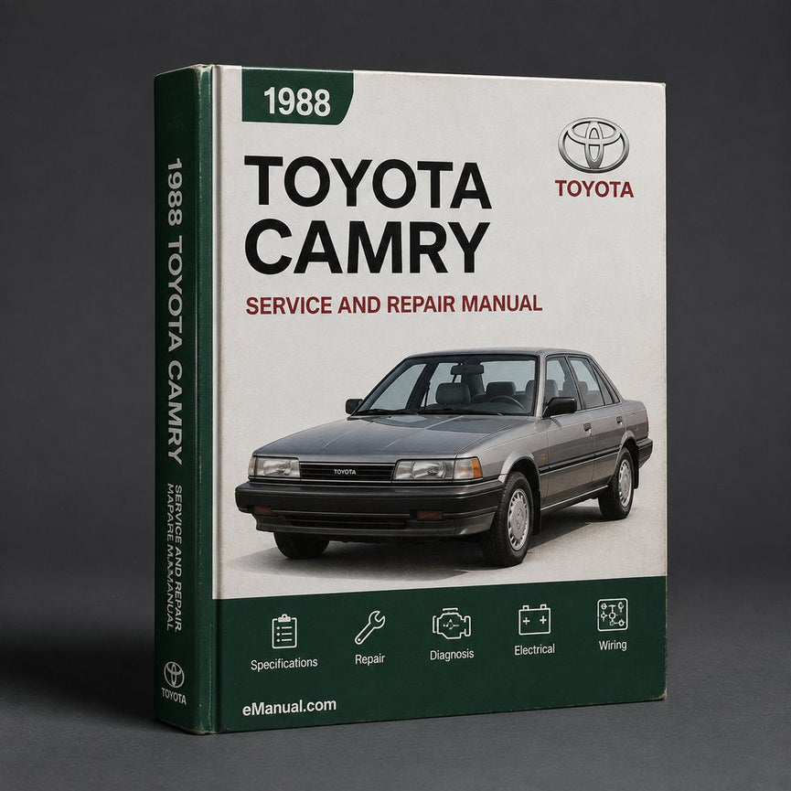 Toyota Camry Service Repair Manual 1988-1991