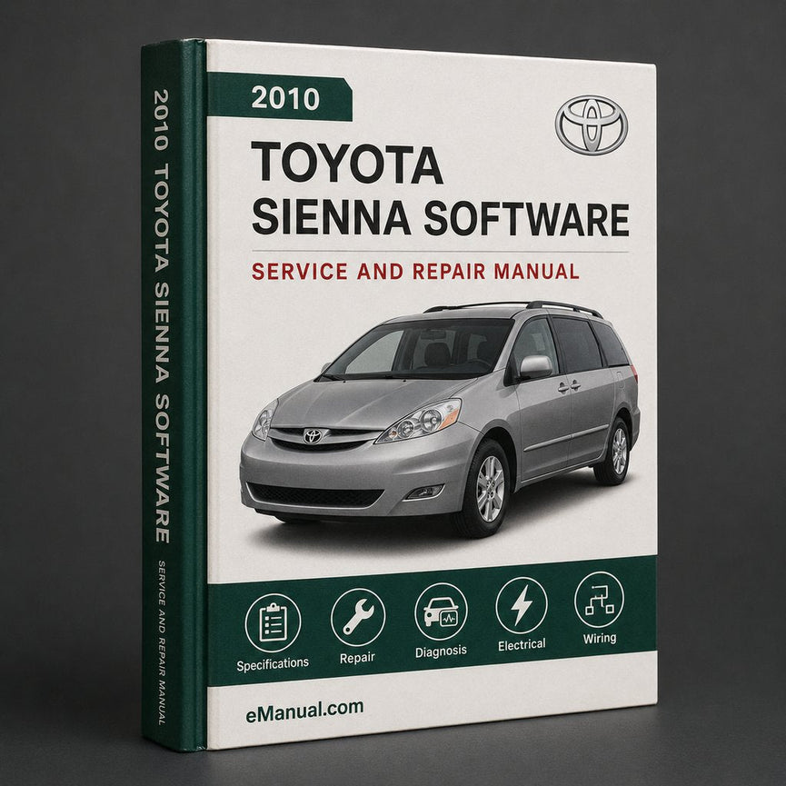 2010 Toyota Sienna Service & Repair Manual Software