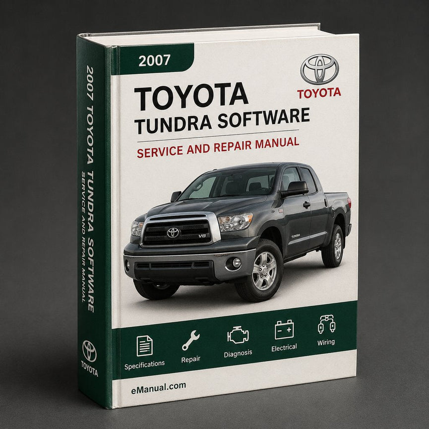 2007 Toyota Tundra Service & Repair Manual Software