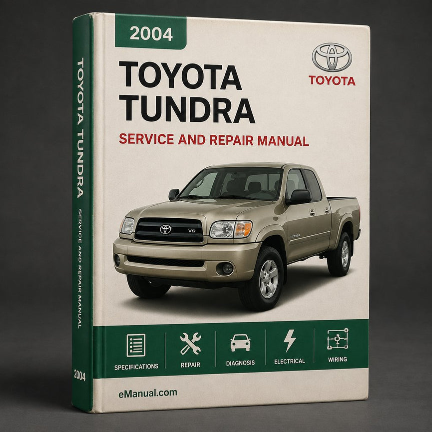 Toyota Tundra Service Repair Manual 2004-2006